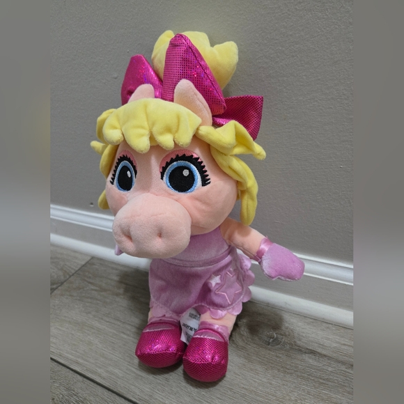 Miss Piggy Disney Store Muppet Babies Plush doll - Picture 4 of 9